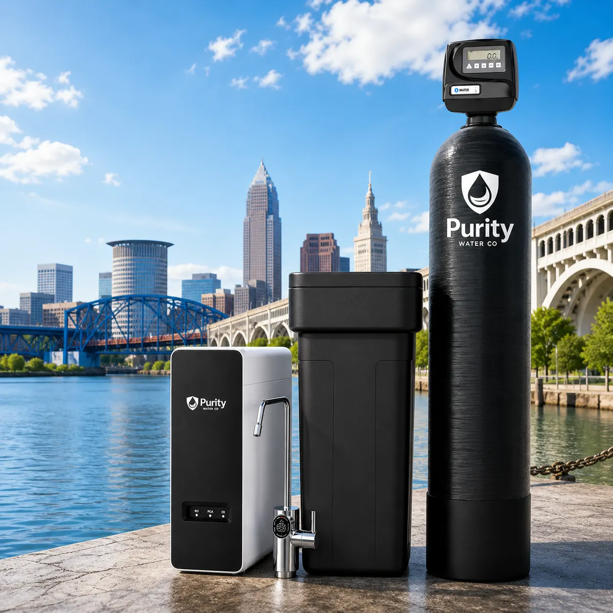 Purity Water Co complete whole-home water package in Cleveland